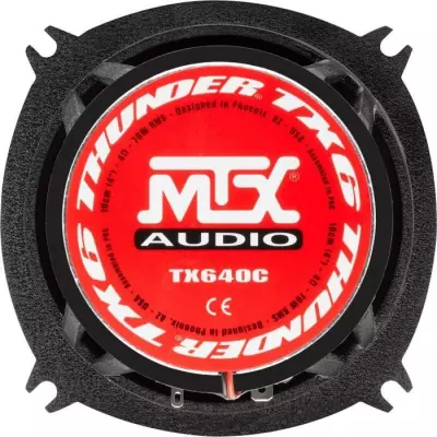 MTX TX640C Haut-parleurs voiture Coaxiaux 10cm 2 voies 70W RMS 4 Châs