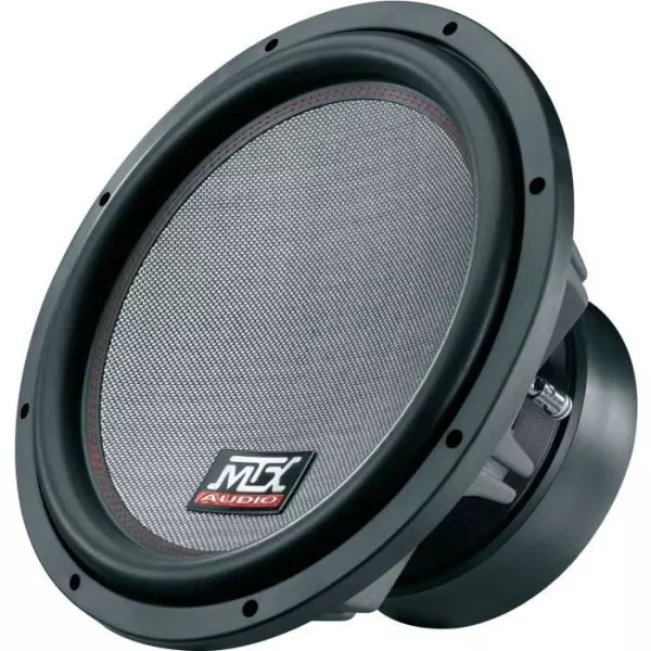 MTX TX815 Subwoofer voiture HighEnd 38cm 2000W RMS 2 châssis alu bobine 3 pour caisson clos ou reflex membrane fibre