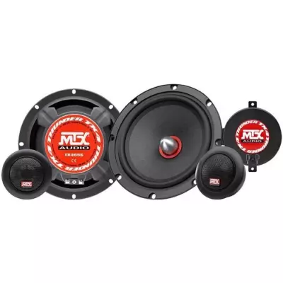 MTX TX465S Haut-parleurs voiture Kit 2 voies 16,5cm 80W RMS 4 Tweeteer