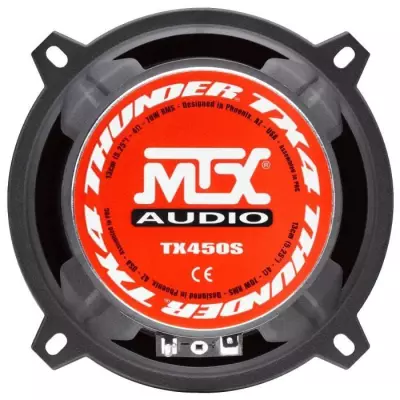 MTX TX450S Haut-parleurs voiture Kit 2 voies 13cm 70W RMS 4 Tweeters n