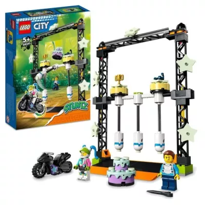 LEGO 60341 City Stuntz Le Défi de Cascade : Les Balanciers, Jouet Mot