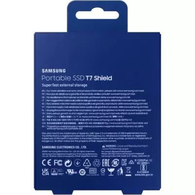 SAMSUNG SSD Externe T7 Shield Bleu 1 To MU-PE1T0R/EU