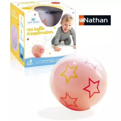 Jouet - NATHAN - Balle d'exploration - Motricité pour bébés, change