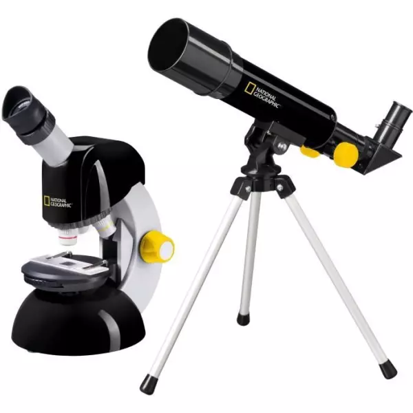 Kit télescope + microscope enfant - National Geographic