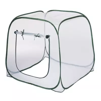 Serre de jardin Pop-Up - NATURE - 100x100x100 cm - PE transparent - Pr