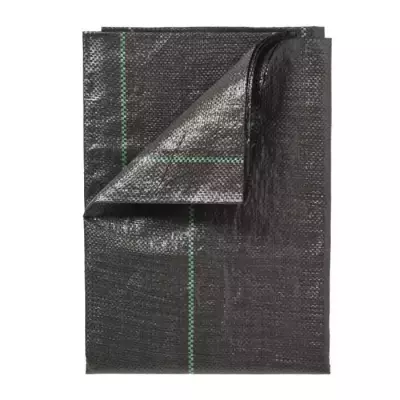 Toile de paillage paysages noire 1 x 50 m, traité anti UV, 100 g/m²