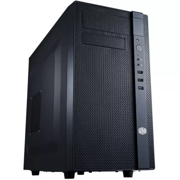 COOLER MASTER LTD BOITIER PC N 200 - Noir - Format Micro ATX (NSE-200-KKN1)