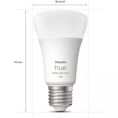 Philips Hue White and Color Ambiance, Kit de démarrage 2 ampoules E27