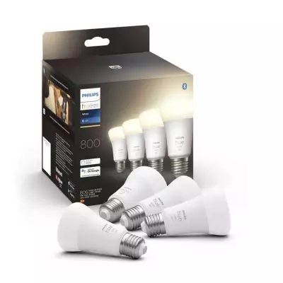 Philips Hue White, ampoule LED connectée E27, équivalent 60W, 800 lu