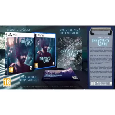 Édition Limitée The Gap pour PS5 - Dimensions du Colis: 13,72 x 17,02 x 1,78 cm