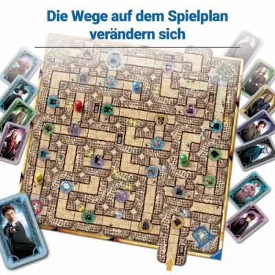 Jeu de société Harry Potter Labyrinthe - Ravensburger - Chasse au tr