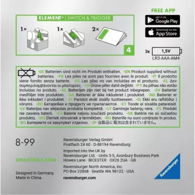 Gravitrax POWER - Eléments Switch & Trigger - Ravensburger - Circuits