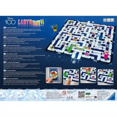 Labyrinthe Disney 100eme anniversaire - Jeu de plateau - 4005556274604