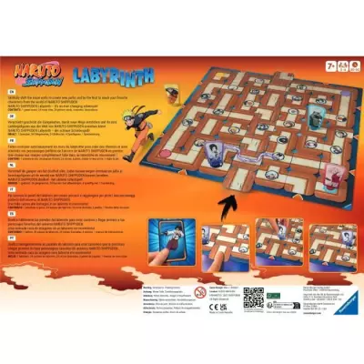 Labyrinthe Naruto, jeux de société, Naruto Shippuden, Des 7 ans, 275