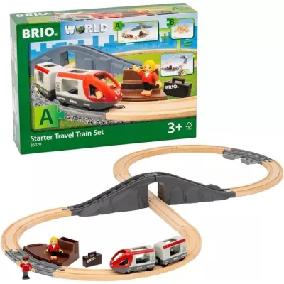 BRIO Circuit en 8 voyageurs - Pack A-7312350360790-A partir de 3 ans