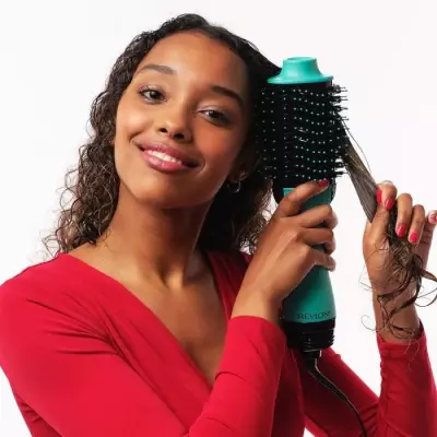 Brosse sechante volumisante REVLON Teal Blue - Technologie ionique - 2