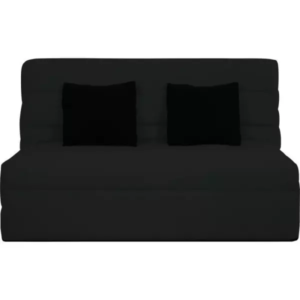 DUNLOPILLO Banquette BZ 2 places - Noir - ReVEUR