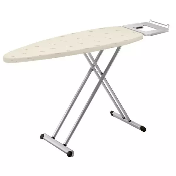 ROWENTA Pro Comfort Table a repasser, Extra-stable, Large surface, Hauteur réglable, Repose-fer, Supporte jusqu'a 40 kg IB5100D