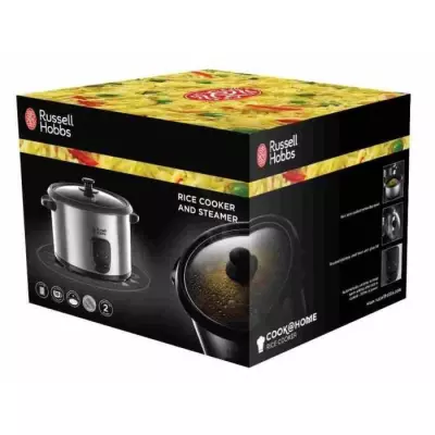 Cuiseur a riz - RUSSELL HOBBS - 19750-56 - 700 W - Bol : 3,3 L - Anti-