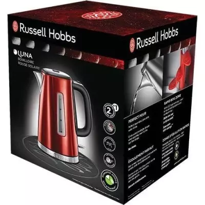 Bouilloire Electrique 1.7L Luna - RUSSELL HOBBS - Ébullition Rapide -