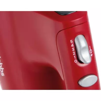 Batteur a main - RUSSEL HOBBS - Desire Red - 185 W - 5 vitesses - Roug