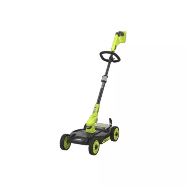 RYOBI - Tondeuse 3-en-1 18V - Tondeuse / coupe-bordures / dresse-bordures - Ø coupe 30 cm - vendue sans batterie - RY18LMC30A-0