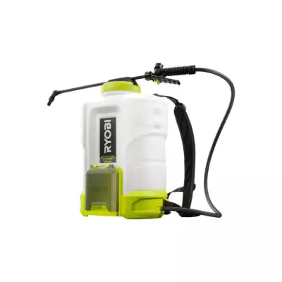 RYOBI - Pulvérisateur a dos 18V - jusqu'a 6,2 bars - débit 1 l/min a