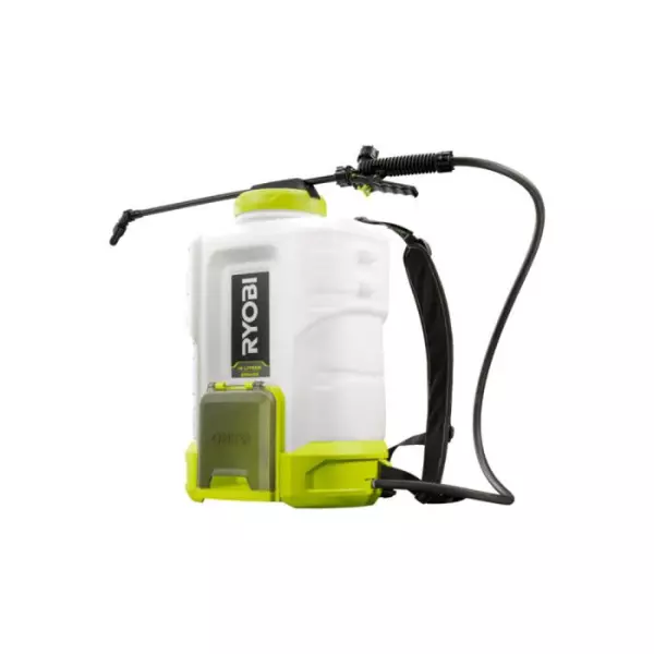 RYOBI - Pulvérisateur a dos 18V - jusqu'a 6,2 bars - débit 1 l/min a 1,8 l/min - réservoir 15 L - vendu sans batterie - RY18B