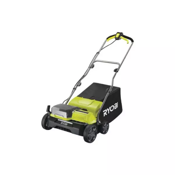 RYOBI - Scarificateur / aérateur 18V Brushless Ø 35 cm 2-en-1 - 2 batteries lithium+ 18V 4,0 Ah et chargeur - RY18SFX35A-240