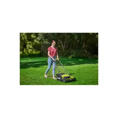 RYOBI - Scarificateur / aérateur 18V Brushless Ø 35 cm 2-en-1 - 2 ba