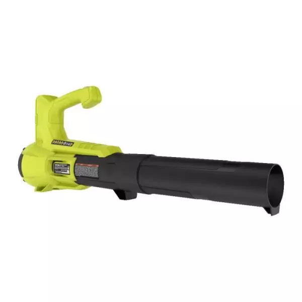 RYOBI - Souffleur 18V ONE+ Turbo Jet - soufflerie 145 km/h - débit air max. : 7,1 m³/min - sans batterie ni chargeur - RY18BLA