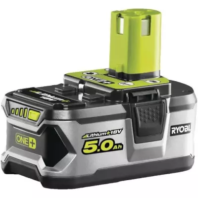 1 batterie lithium+ - RYOBI - RB18L50G - 18V - 5,0 Ah - Gestion indivi