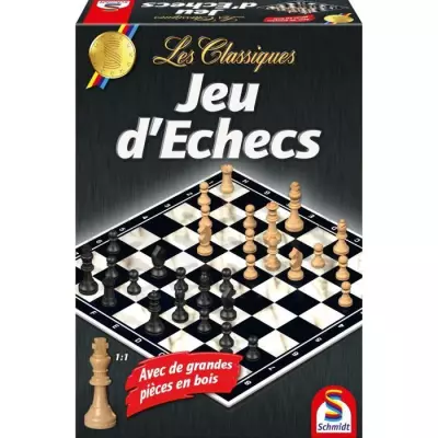 Les Classiques - Jeu d'échecs - SCHMIDT SPIELE - Affrontez-vous dans