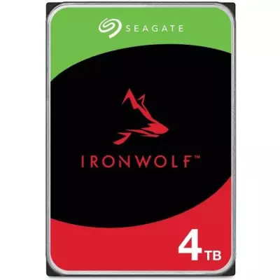 SEAGATE - Disque dur Interne - NAS IronWolf - 4To - 3.5 - 5400 tr/min