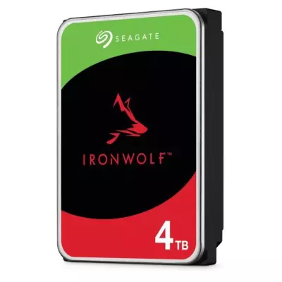 SEAGATE - Disque dur Interne - NAS IronWolf - 4To - 3.5 - 5400 tr/min