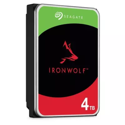 SEAGATE - Disque dur Interne - NAS IronWolf - 4To - 3.5 - 5400 tr/min