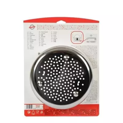 SEB Panier vapeur rigide, Contenance 8L, Diametre 23,5 cm, Inox 792654