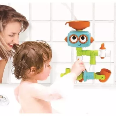 Jeu de bain bébé a construire - INFANTINO - Robot Senso - Multi-acti