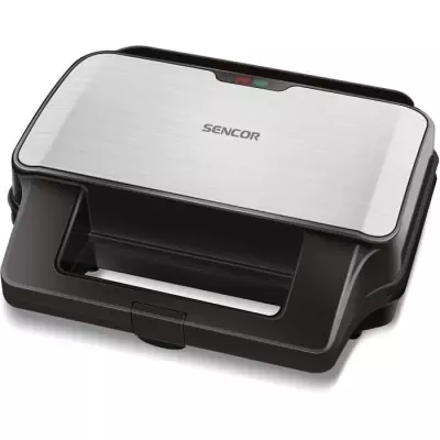 Appareil a croque-monsieur 4 en 1 - SENCOR - SSM 9940SS - 900 W - 4 pl