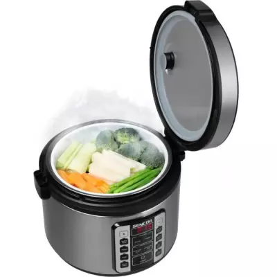 Cuiseur a riz multifonctionnel - SENCOR - SRM 3151BK - 700 W - 1,5 L -