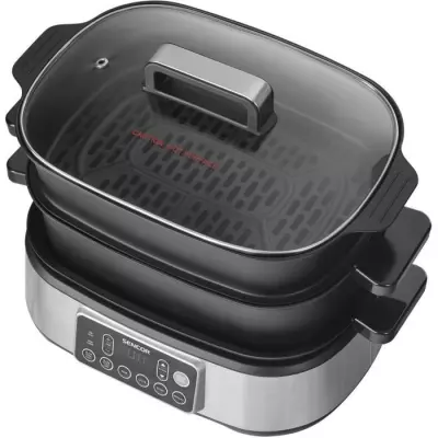 Mijoteuse et grill multifonction - SENCOR - SPR 6300BK - 6 L - Noir