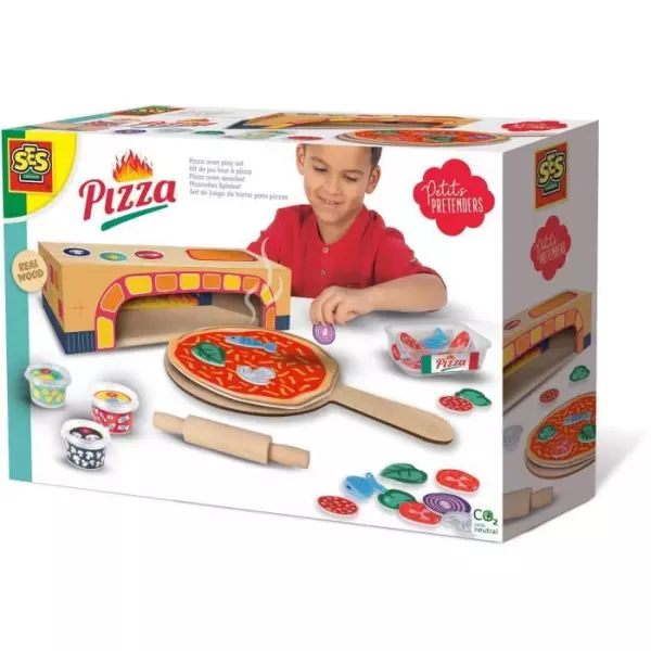 SES CREATIVE - Kit de jeu four a pizza