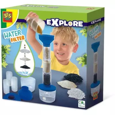 Filtre de nettoyage d'eau - Jouet éducatif - SES CREATIVE - Découvre