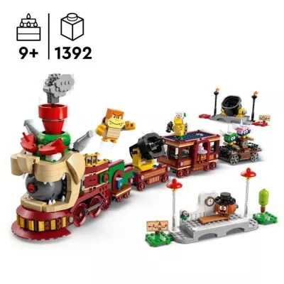 LEGO Super Mario 71437 Train Bowser Express - Jouet avec des Personnag