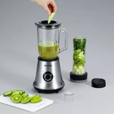 SEVERIN - SM3737 - Blender classique avec extracteur de nutriments Mix