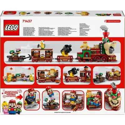 LEGO Super Mario 71437 Train Bowser Express - Jouet avec des Personnag