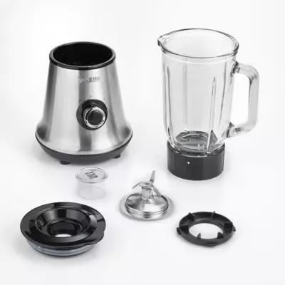 Blender SEVERIN SM3734 - Récipient en verre d'1L - 2 vitesses + fonct