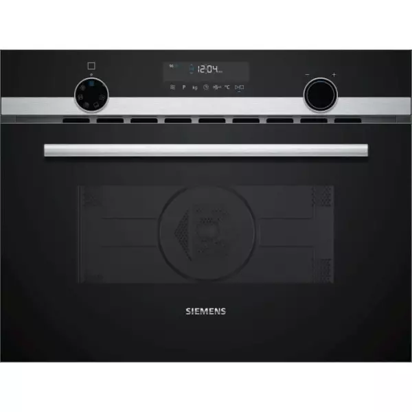 SIEMENS - CM585AGS0 Four micro-ondes intégrable compact - Fonction micro-ondes - 44L - Inox