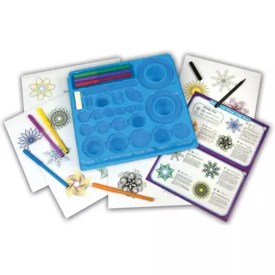 Spirograph - Coffret classique 30 pieces - Silverlit - Art et mathéma