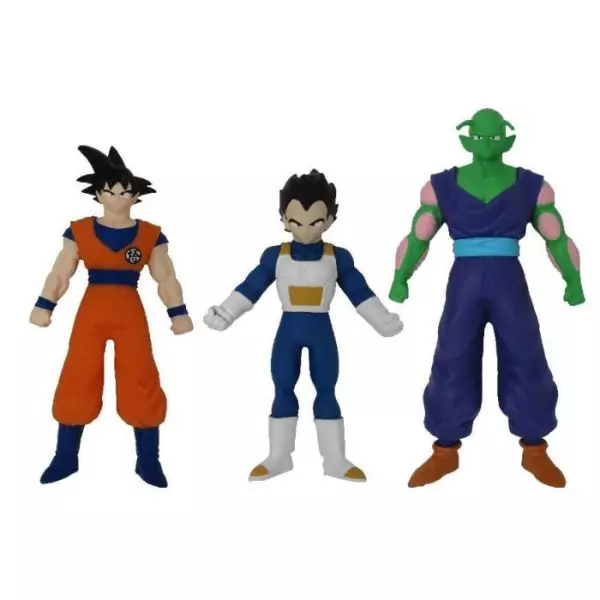 Figurine extensible DRAGON BALL - Pack de 3 - MONSTER FLEX